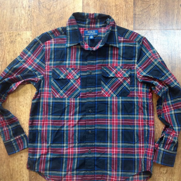 Boys Button Up By Polo - Picture 2 of 2